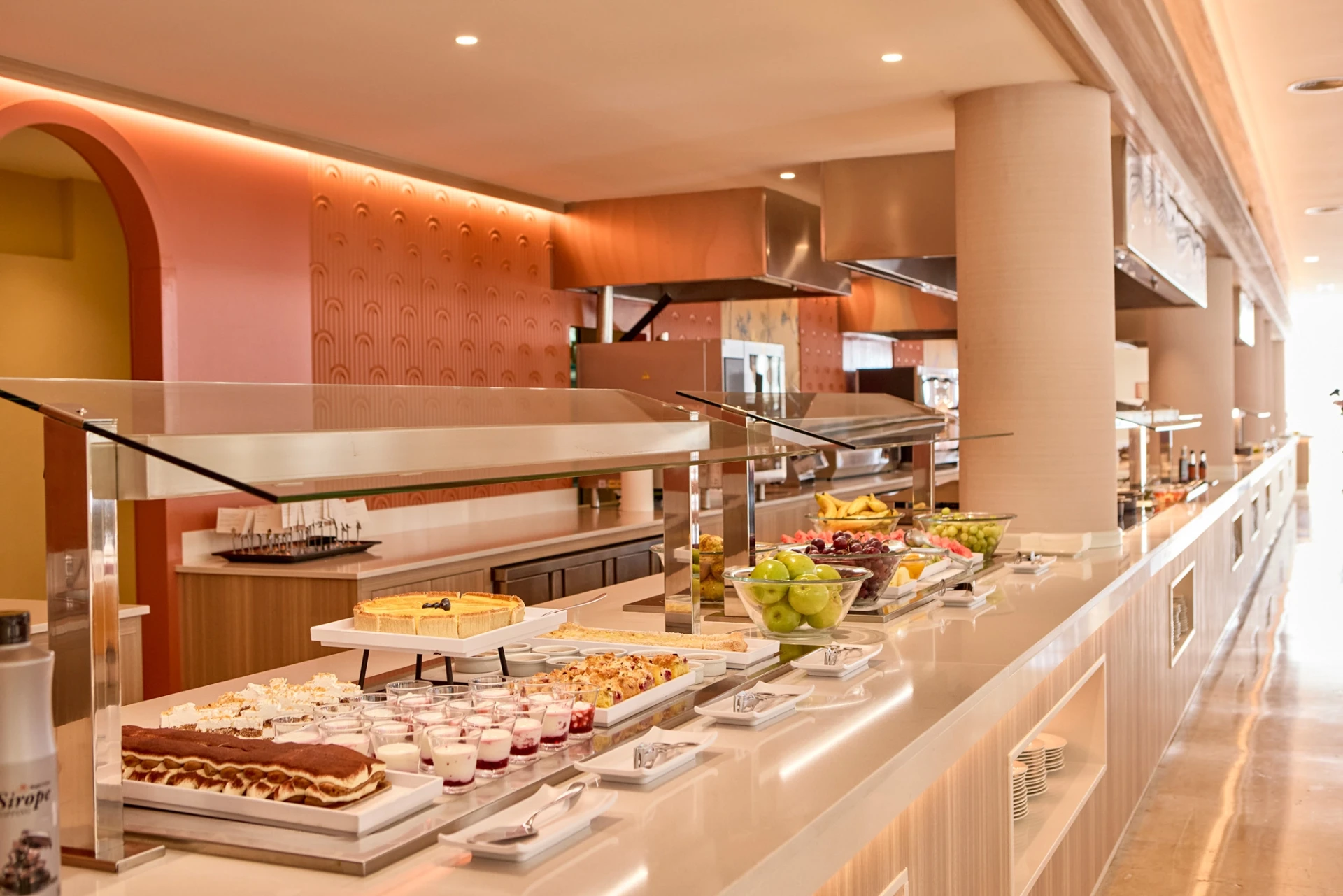 Buffet du restaurant de l'hôtel Zafiro Alzinar Mar